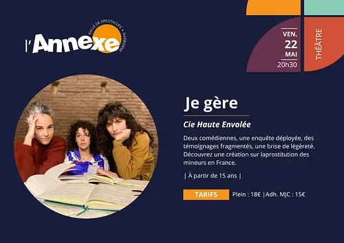 Théâtre : Une enquête théâtrale bouleversante sur la prostitution des mineurs en France