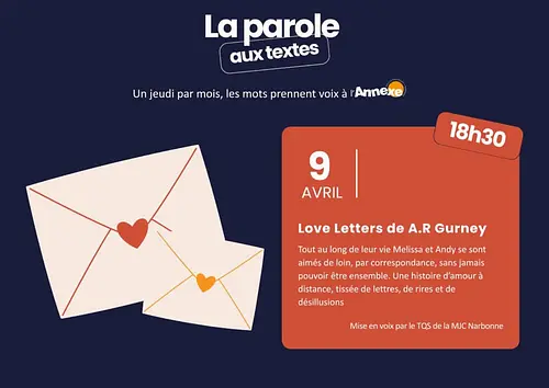 La parole aux textes : Love Letters d'A.R Gurney