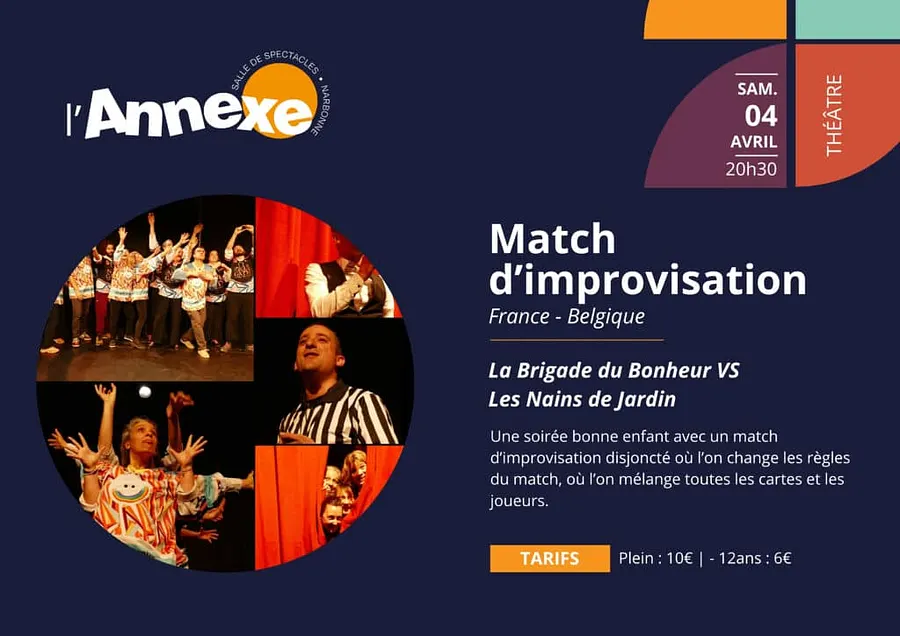 Théâtre : Un match France / Belgique pas comme les autres !