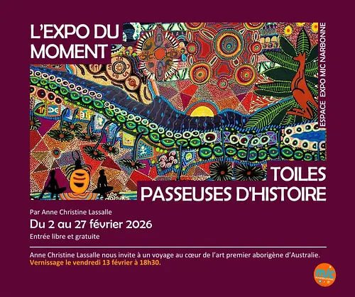 L'expo du moment : Toiles passeuses d'Histoire par Anne Christine Lassalle