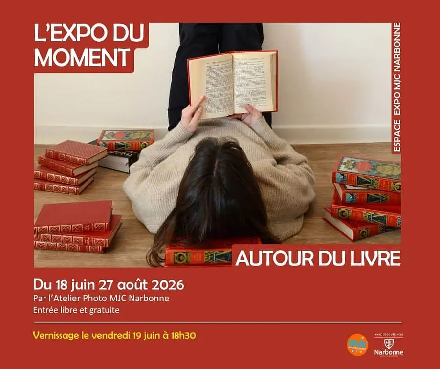 L'expo de l'été ! Autour du livre par l'Atelier Photo MJC