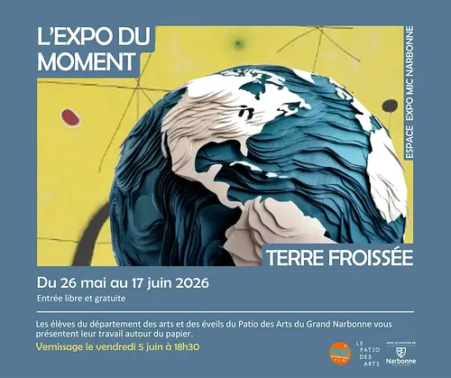 L'expo du moment : Terre froissée