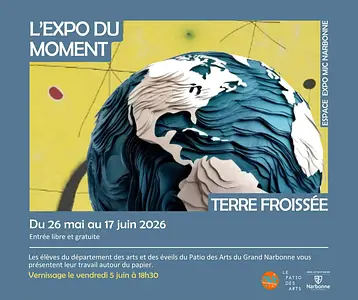 L'expo du moment : Terre froissée