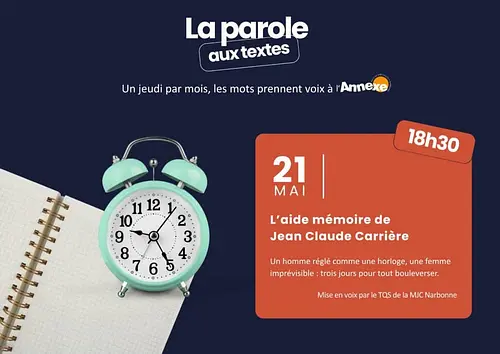 La parole aux textes – Lecture de mai